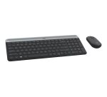 Logitech 920-009190 clavier Souris incluse Universel RF sans fil AZERTY Français Graphite