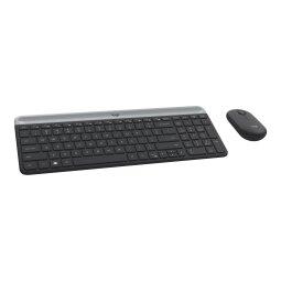 Logitech MK470 clavier Souris incluse Universel RF sans fil AZERTY Français Graphite