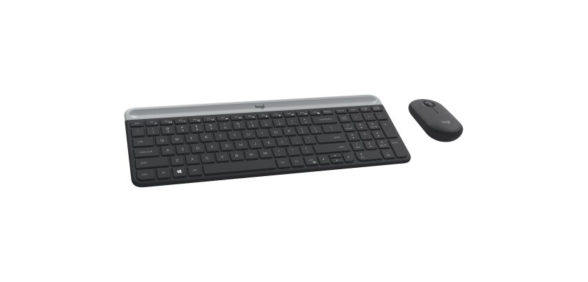Ensemble clavier souris sans fil AZERTY MK470 Logitech