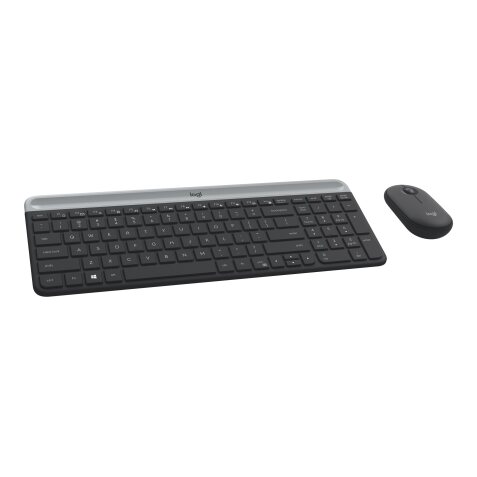 Logitech MK470 clavier Souris incluse Universel RF sans fil AZERTY Français Graphite