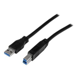 StarTech.com Câble Certifié USB 3.0 A vers B 1 m - M/M - Cordon USB3 SuperSpeed USB A USB B