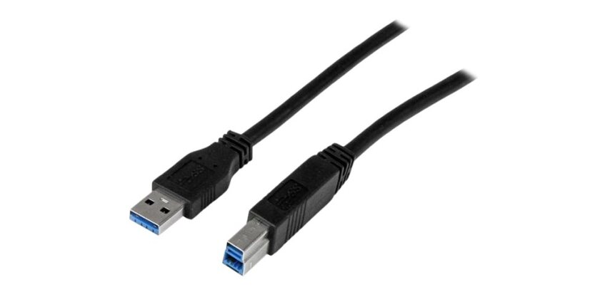 StarTech.com Câble Certifié USB 3.0 (5Gbps) A vers B 1 m - M/M - Cordon USB3 SuperSpeed USB A USB B