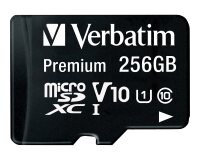 Verbatim Premium U1 256 Go MicroSDXC UHS-I Classe 10