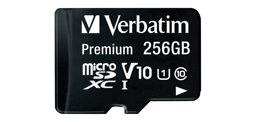 Verbatim Premium U1 256 Go MicroSDXC UHS-I Classe 10