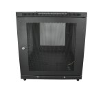 StarTech.com Armoire Rack Serveur 12U à 4 Montants, Armoire Verrouillable 19" pour Ordinateur/AV/Équipement IT, Rack Réseau pour Bureau/Domicile avec Roulettes et Rails de Montage Ajustables