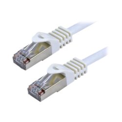 MCL FCC7BMSHF-0.5M/W câble de réseau Blanc 0,5 m Cat7 S/FTP (S-STP)