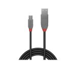 Lindy Câble USB 2.0 type A vers Mini-B, Anthra Line, 2m