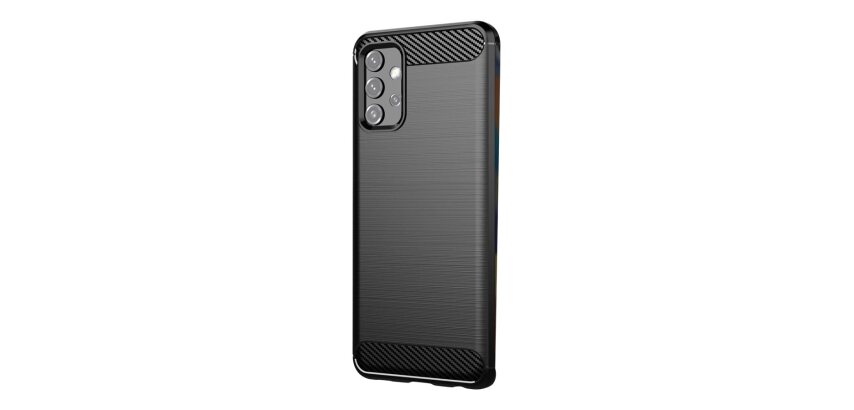 DLH Coque silicone noire pour Samsung Galaxy A32 4G (SM-A325)