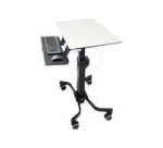 Ergotron TeachWell Mobile Digital Workspace Graphite, Gris Panier multimédia