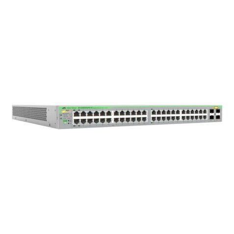 Allied Telesis AT-GS950/52PS V2-50 commutateur réseau Géré L2 Gigabit Ethernet (10/100/1000) Connexion Ethernet, supportant l'alimentation via ce port (PoE) Gris