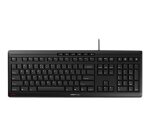 CHERRY STREAM clavier Bureau USB QWERTY Anglais américain Noir