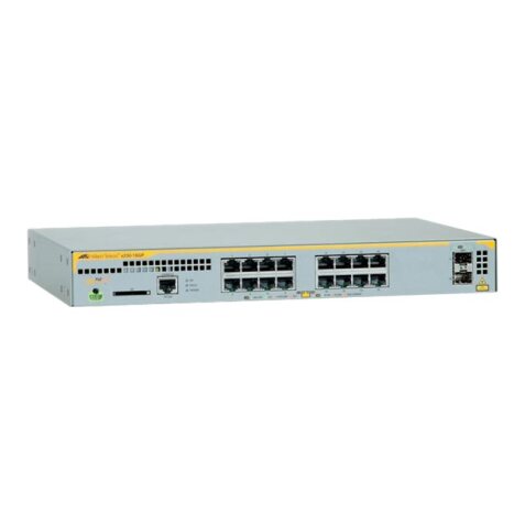 Allied Telesis AT-x230-18GP-50 Géré L2+ Gigabit Ethernet (10/100/1000) Connexion Ethernet, supportant l'alimentation via ce port (PoE) Gris