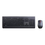 Lenovo 4X30H56829 clavier Souris incluse Universel RF sans fil QWERTY Anglais américain Noir