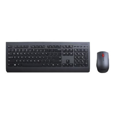 Lenovo 4X30H56816 clavier Souris incluse Universel RF sans fil Noir