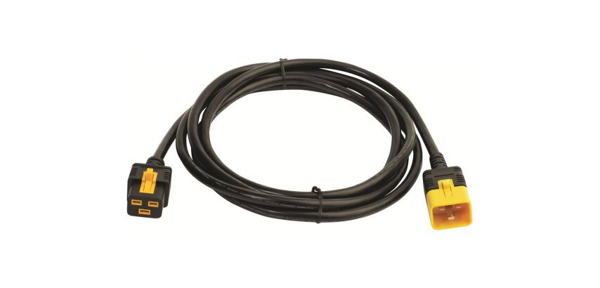 APC NetShelter - Kit cordon d'alimentation - Verrouillable - 3m - C19 - C20