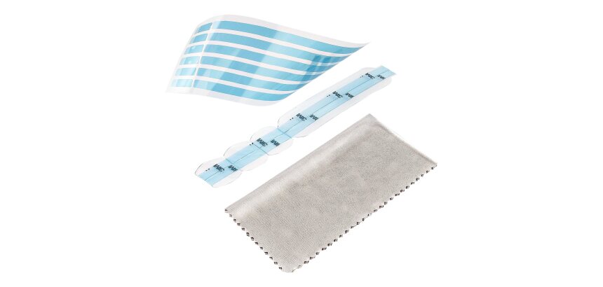 StarTech.com Fixation Écran de Confidentialité pour Ordinateur - Bande Adhésive pour Filtre de Confidentialité - Kit de Montage pour Filtre de Confidentialité PC - Bande Autocollante pour Filtres Anti-Reflets