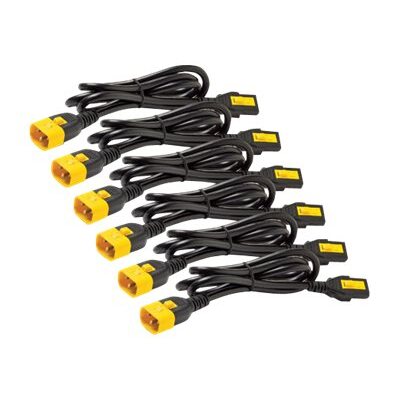 APC Power Cord Kit (6 ea), Locking  C13 to C14
