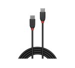 Lindy Câble USB 3.2 Type C de 1.5m, 20Gbit/s, 60W PD, noir