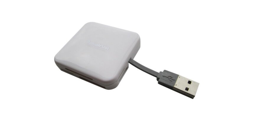 PNY AXP724 lecteur de carte mémoire USB 2.0 Blanc