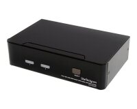 StarTech.com Commutateur KVM 2 Ports DVI, USB et Audio - Switch KVM - 1920x1200