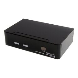 StarTech.com Commutateur KVM 2 Ports DVI, USB et Audio - Switch KVM - 1920x1200