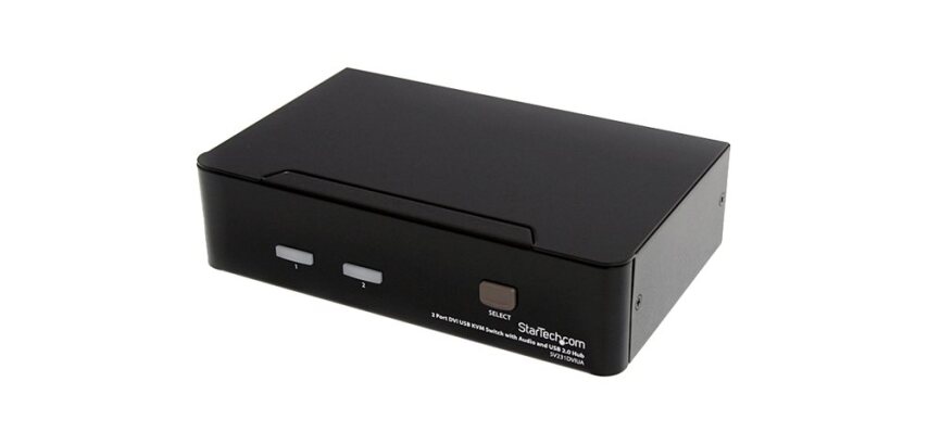 StarTech.com Switch KVM USB DVI à 2 ports avec audio - 1920x1200
