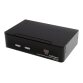StarTech.com Commutateur KVM 2 Ports DVI, USB et Audio - Switch KVM - 1920x1200