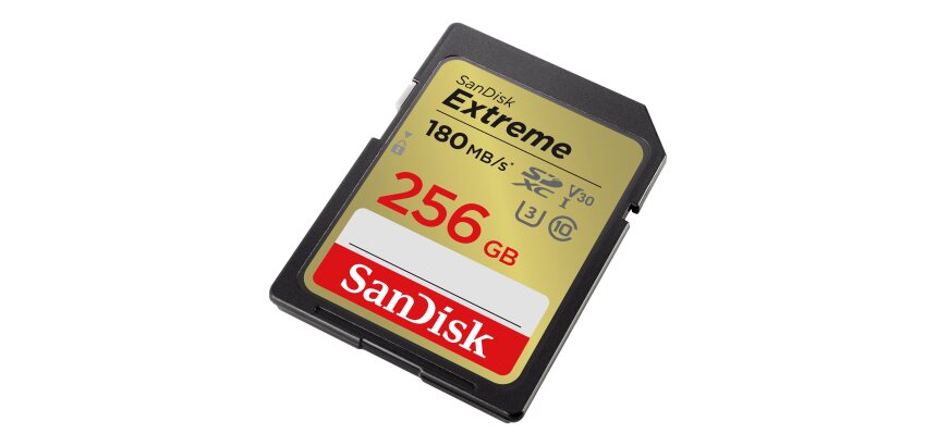 SanDisk Extreme 256 Go SDXC UHS-I Classe 10