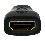 StarTech.com Adaptateur Mini HDMI vers HDMI - Convertisseur HDMI Haute Vitesse 4K - Adaptateur HDMI Haut Débit Ultra HD 4K 30Hz - HDMI 1.4 - Connecteurs Plaqués Or - Noir