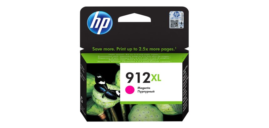HP 912XL Cartouche d'encre magenta authentique, grande capacité