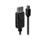 Lindy Câble mini DP vers DP, noir, 3m