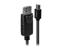 Lindy Câble mini DP vers DP, noir, 3m