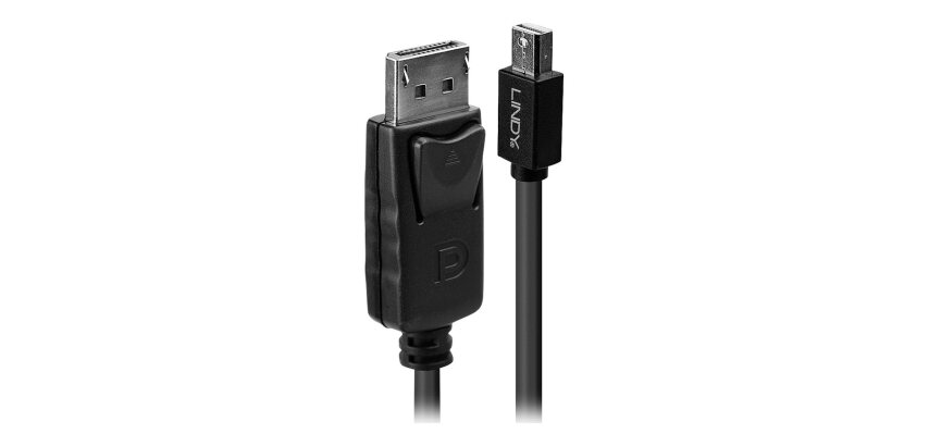 Lindy Câble mini DP vers DP, noir, 3m