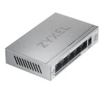 Zyxel GS1005HP Non-géré Gigabit Ethernet (10/100/1000) Connexion Ethernet, supportant l'alimentation via ce port (PoE) Argent