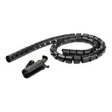 StarTech.com Gaine spirale range-câble Noir - 2,5 m - Diamètre de 45 mm