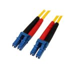StarTech.com Câble Réseau Fibre Optique LC vers LC Mâle / Mâle - Duplex Monomode 9/125 LSZH - Jaune 7 m