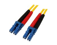StarTech.com Câble Réseau Fibre Optique LC vers LC Mâle / Mâle - Duplex Monomode 9/125 LSZH - Jaune 7 m