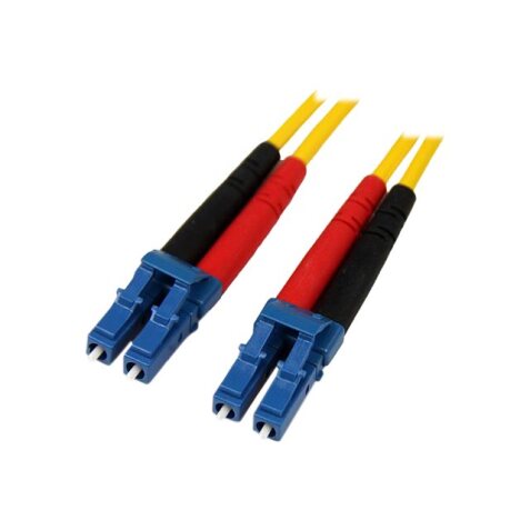 StarTech.com Câble Réseau Fibre Optique LC vers LC Mâle / Mâle - Duplex Monomode 9/125 LSZH - Jaune 7 m