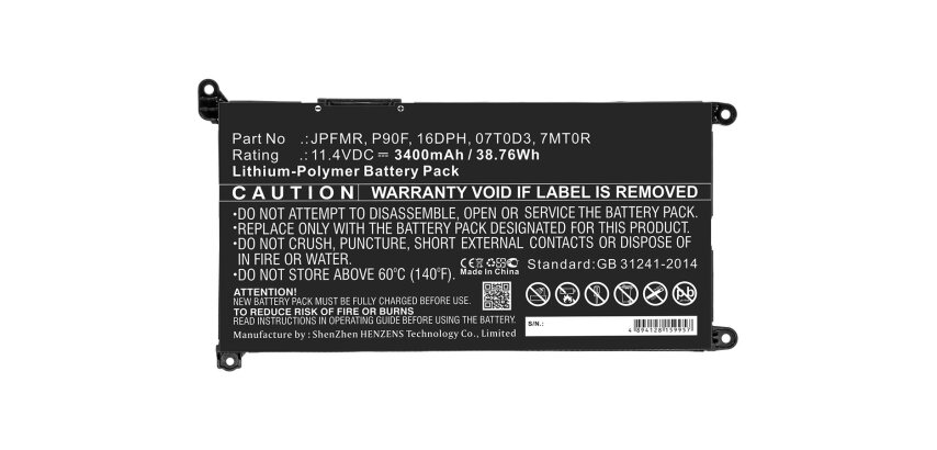 DLH DWXL4783-B039Y2 composant de laptop supplémentaire Batterie