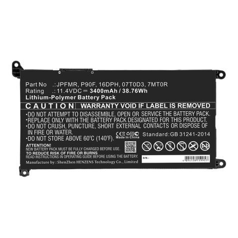 DLH DWXL4783-B039Y2 composant de laptop supplémentaire Batterie