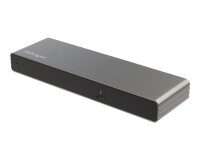 StarTech.com Dock Thunderbolt 3 pour PC portable - Station d'Accueil TB3 à Double Écran Dual 4k 60Hz - Displayport, HDMI & 1080p VGA - 85W Power Delivery - 2x USB-A - GbE - Windows & Mac