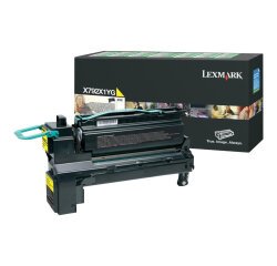 Lexmark - à rendement extrêmement élevé - jaune - original - cartouche de toner - LCCP, LRP
