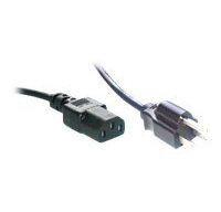 MCL MC903-2M câble électrique Noir Prise d'alimentation type B Coupleur C13