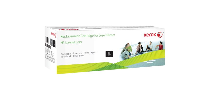 Toner remanufacturé Noir Everyday™ de Xerox compatible avec HP 410A (CF410A), Capacité standard