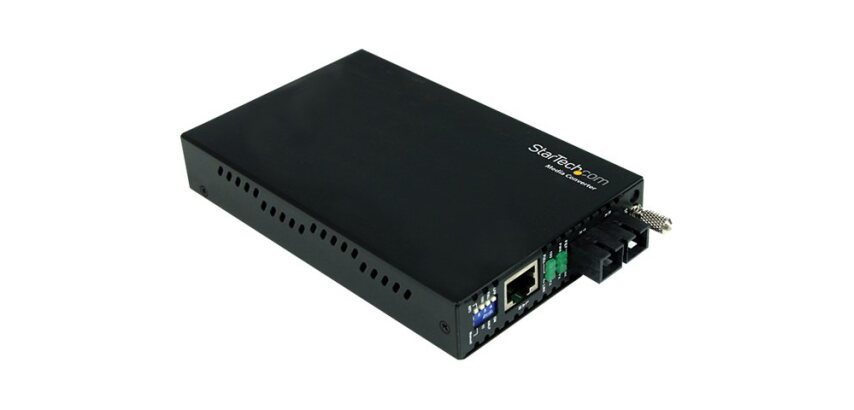 StarTech.com Convertisseur Ethernet Gigabit sur Fibre Optique MultiMode SC - 1000 Mb/s - 550m