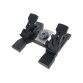 Logitech G Flight Rudder Pedals Noir, Argent USB 2.0 simulation de vol Analogique/Numérique PC