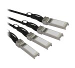 StarTech.com Câble QSFP+ vers 4x SFP+ à connexion directe conforme à MSA - Cordon DAC Twinax de 3 m