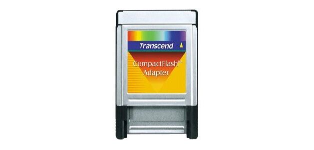 Transcend CompactFlash Adapter lecteur de carte mémoire Argent