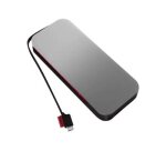 Lenovo Go Lithium-Ion (Li-Ion) 20000 mAh Noir, Gris