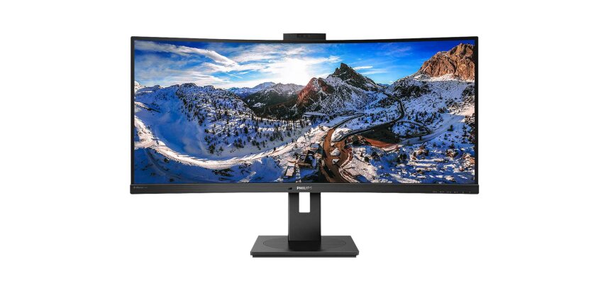 Philips P Line 346P1CRH/00 écran plat de PC 86,4 cm (34") 3440 x 1440 pixels UltraWide Quad HD LED Noir
